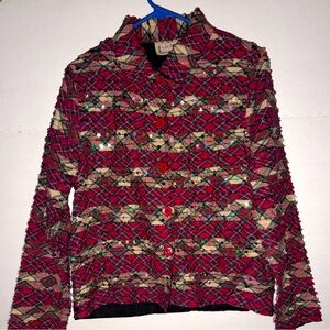Quilted jacket lightweight blazer, made in India .